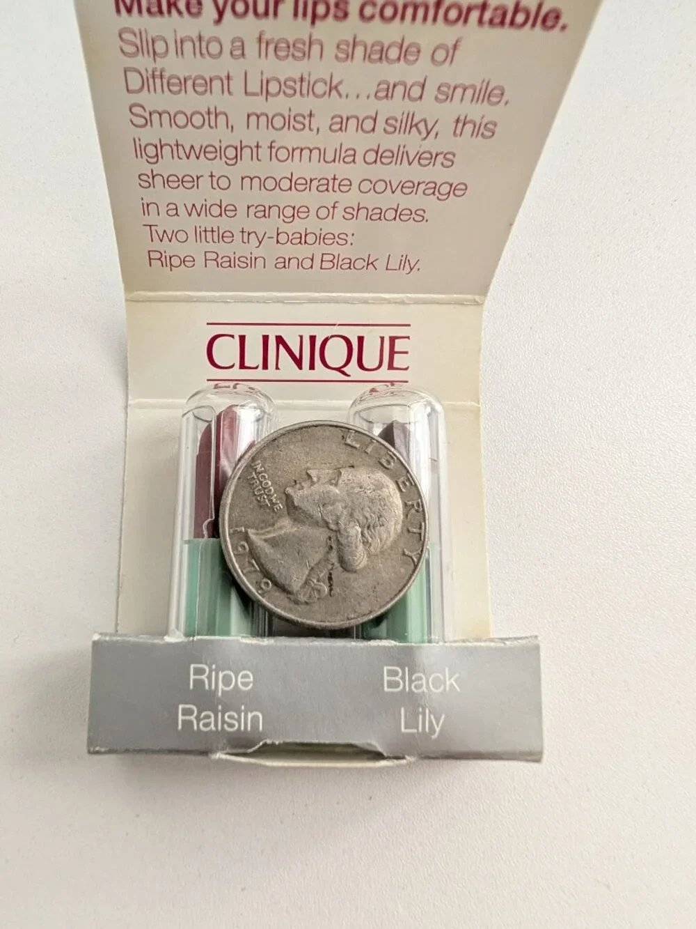 Clinique different lipstick